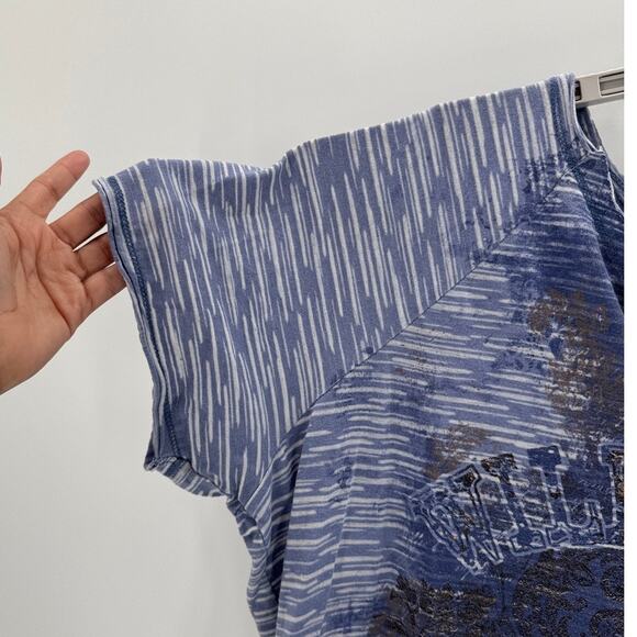 Maurices True Y2K Wild West Cowboy Boot t-shirt rhinestone accents size 3X top - Picture 4 of 6